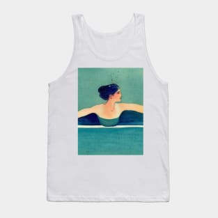 Swimming in Turquoise v2 Tank Top